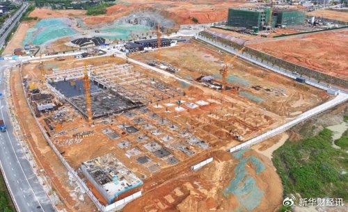 浙江百興食品年產1萬噸食用菌精深加工產品及智能化工廠建設中